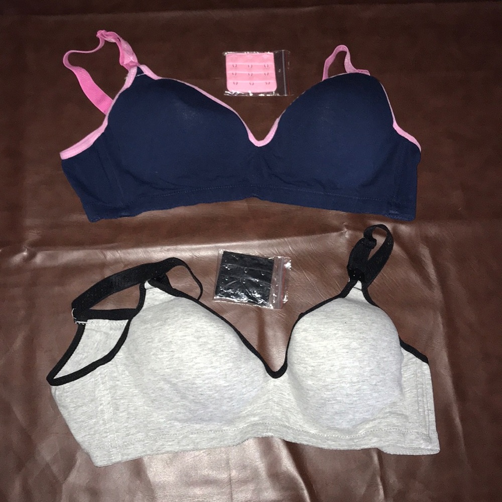 Nursing bra set